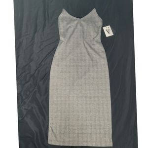 BRAND NEW! Gray Maxi Bodycon Dress